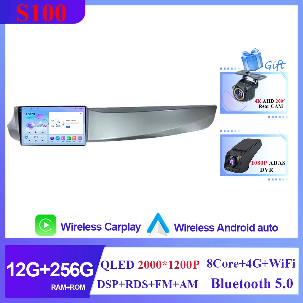 Android 16 Auto DVD voor Alfa Romeo Giulietta 2010 - 2018 Radio Multimedia Speler GPS Navigatie 5G wifi BT HDR QLED Geen 2din DVD