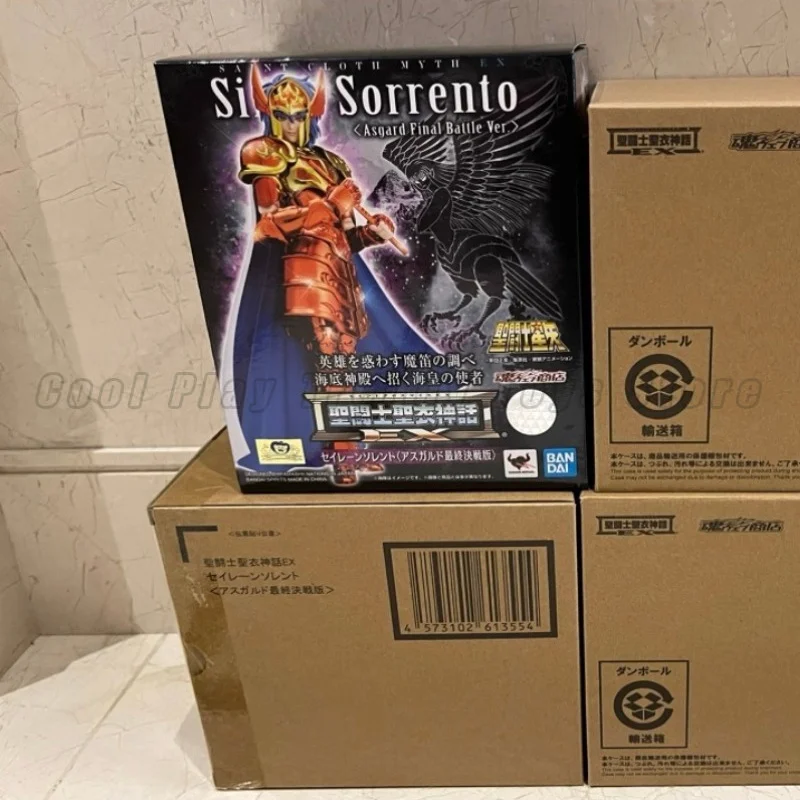 【In Stock】 BANDAI Holy Cloth Myth EX Holy Lotus Solent Asgard Final Battle Ver Anime Character Model Toy Collection - view 4