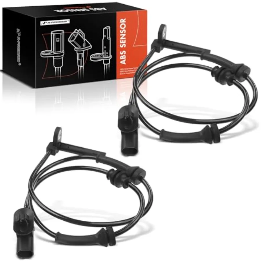 

Датчик скорости колеса ABS, совместимый с моделями Jeep - Cherokee 2016-2020 Sport Utility - передний, для водительской и пассажирской стороны, комплект из 2 шт.