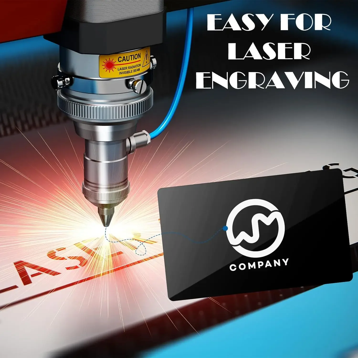 50/250 stuks lasergravure blanks aluminium plaat lasergravure visitekaartje multifunctionele doe-het-zelf cadeaukaarten 86 x 54 x 0,21 mm