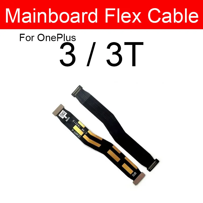 Mainboard Connector Flex Cable For Oneplus 3 3t 5 5t 6 6t 7 7T Pro X Motherboard Display Flex Ribbon Cable Replacement Parts