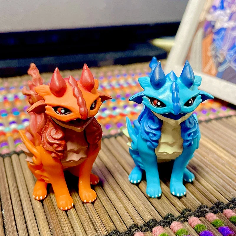 動物ガシャポン記念品コレクションデスクトップ装飾アクションフィギュア模型玩具