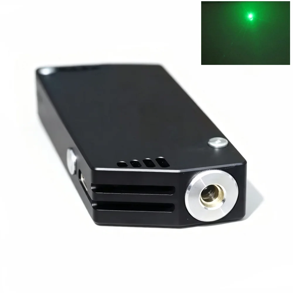 532nm Green Dot Portable Laser Module Charging 532T-100 for Alignment Indicator Woodwook Positioning