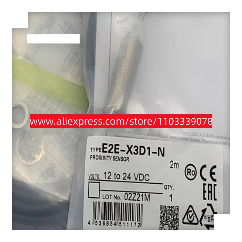 2PCS New E2E-X14C118 E2E-X14C218 inductor sensor