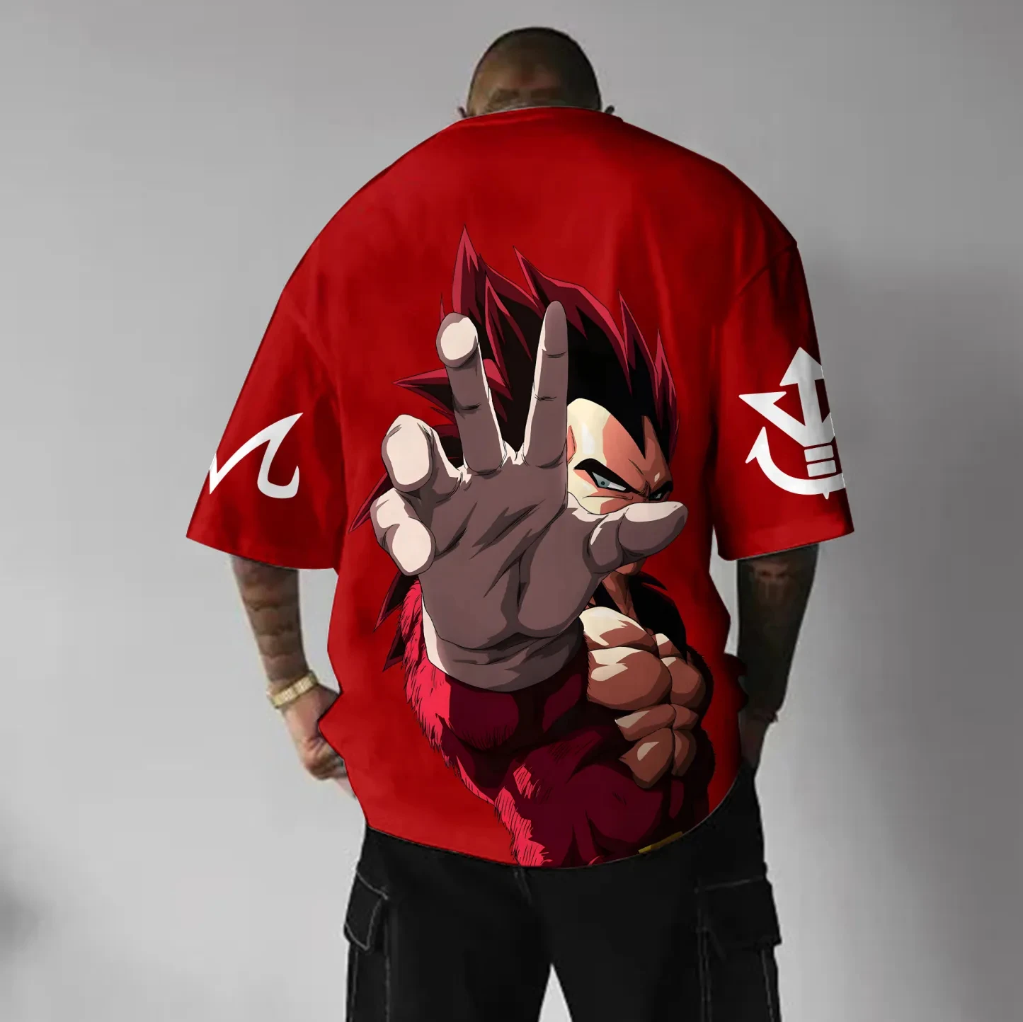 Koszulka męska z krótkim rękawem i okrągłym dekoltem Dragon Ball Collaboration, bestsellerowa, letnia, sportowa i codzienna, w dużych rozmiarach, idealna do dojazdów do pracy.