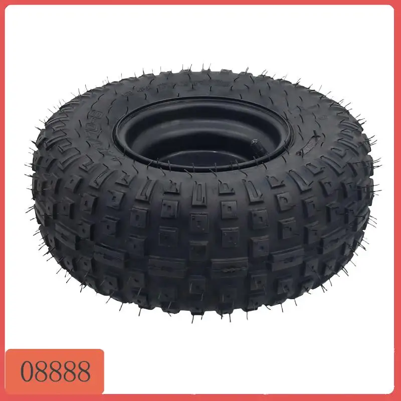 

Шина 145/70-6 (145x70-6) с диском 6 дюймов, 3 болта, для картинга, квадроциклов, UTV, внедорожников, гольф-каров