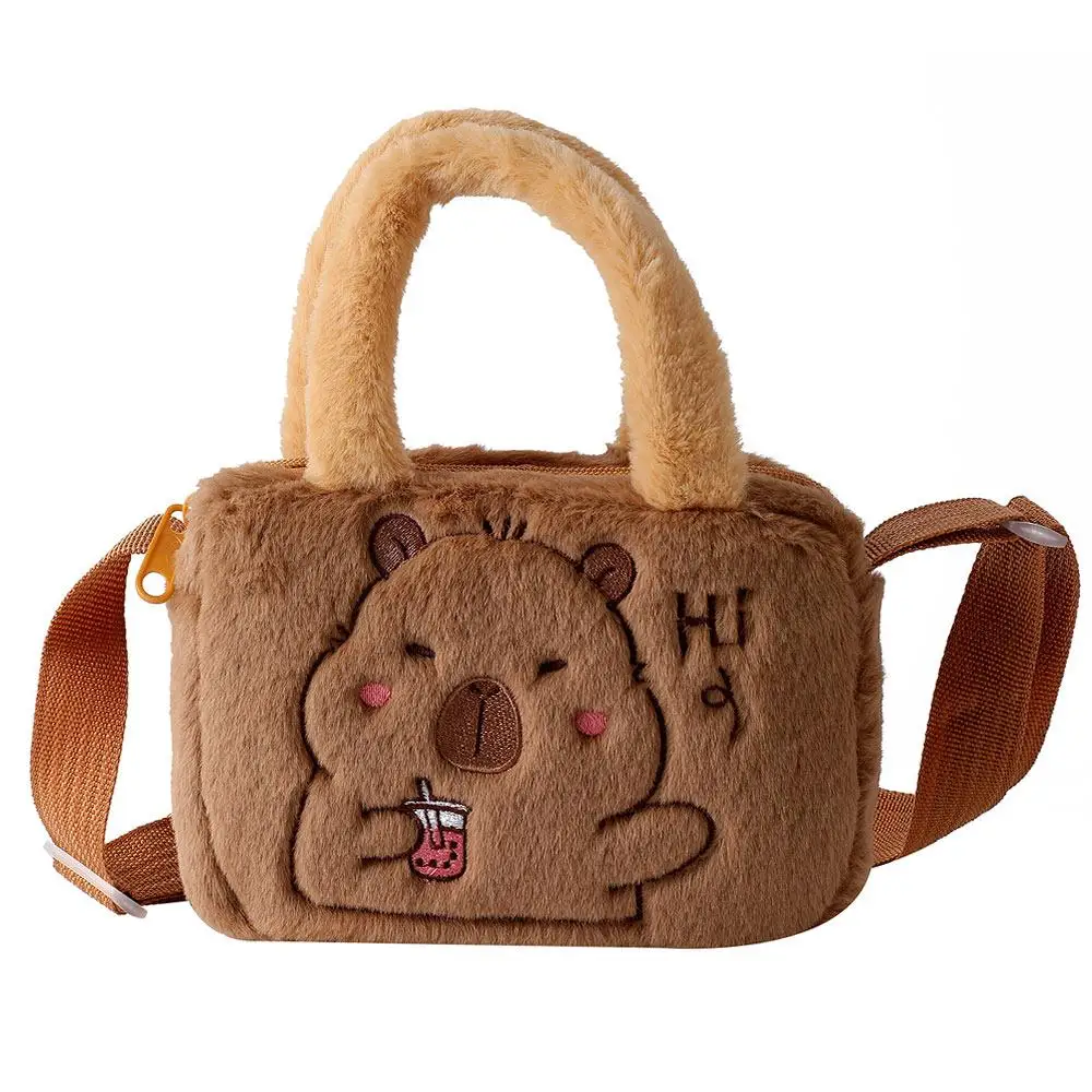 Kids Gift Cartoon Bag Anime Peripheral Products Cute Crossbody Bag Capybara Children's Handbag for Girls