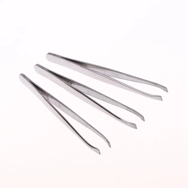 * New Sale 5/3Pcs Stainless Steel Tweezers For Eyebrows And Beard | Multi-Functional Tool For Grooming And Facial Care