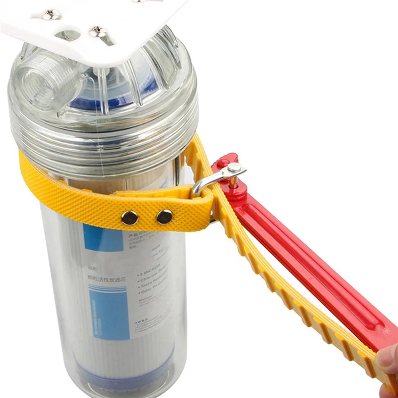 8-Polegada universal purificador de água chave ajustável ferramenta de corrente universal removível elementos de filtro antiderrapante