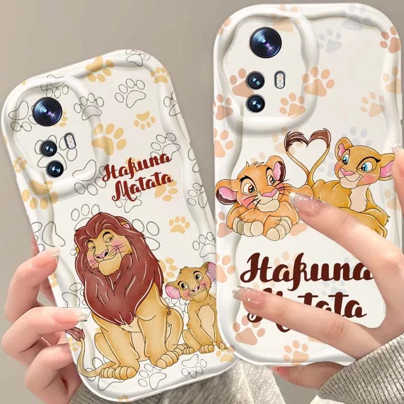 Чехол для телефона The Lion King Hakuna для Xiaomi Mi 11 12 12T 14 15 Lite Ultra Poco F4 X3 X5 X6 X4 X7 M6 F6 Pro 5G Wave Oil