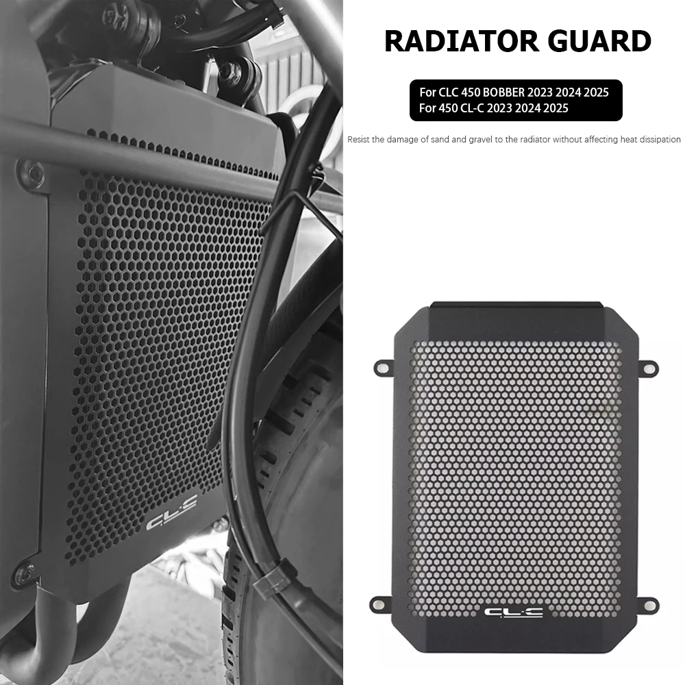 

For CFMOTO CLC450 Bobber 450CL-C 2023 2024 Motorcycle Accessories Radiator Grille Guard Cover Protector