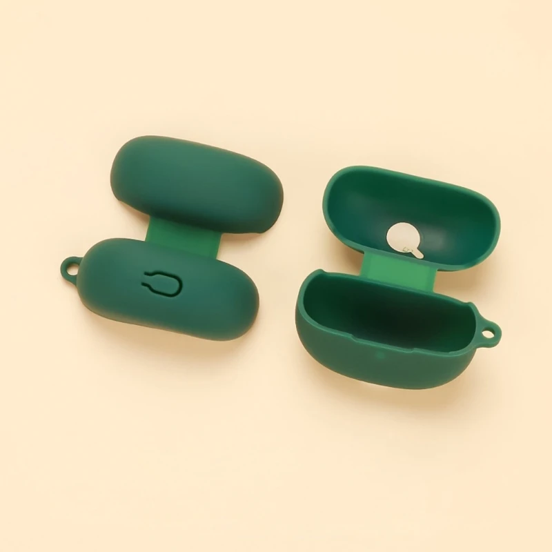 ซิลิโคนป้องกันกระเป๋าถือสําหรับ EarFun คลิปหูฟังไร้สายซิลิโคนอ่อนนุ่ม Protector กรณีกันฝุ่นกันกระแทก