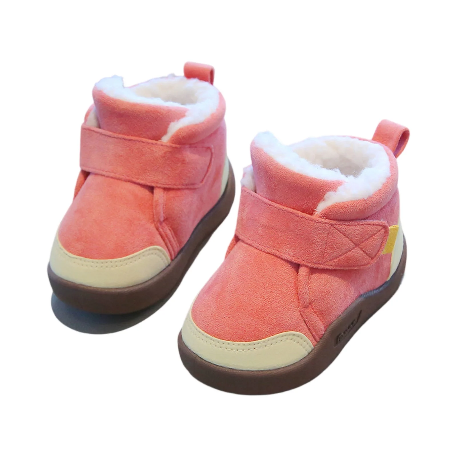 

Toddler Baby Boots Winter Baby Boys Girl Warm Snow Shoes Plush Soft Bottom Infant Shoes Newborn Baby Outdoor Kids Boots for Gift