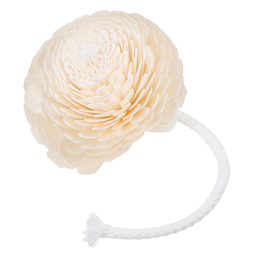 Bendable Cotton Rope Flower Fragrance Diffuser Artificial Flower Oil Diffuser Replacement for Home Bedroom Living Room Car Scent