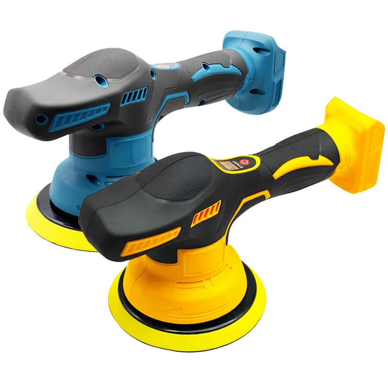 

Полировальная машина для автомобиля, 8-позиционная регулируемая электрическая полировальная машина для аккумуляторов Makita/Dewalt 21В (батареи в комплект не входят)