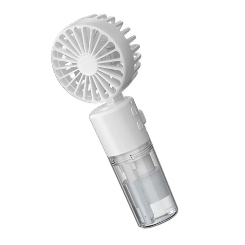 Sạc Cổ Quạt Thời Trang Cầm Tay Quạt Có Thể Gập Lại Xịt Phun Sương Quạt Trang Sức Giọt