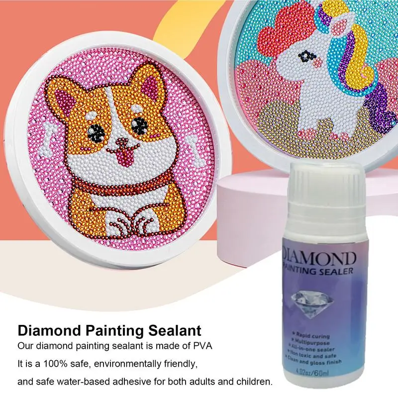 Diamond Art Sealer 5D Diamond Art Painting Glue Permanent Hold Conserver Puzzle Glue Diamond Puzzle Accessories And Tools