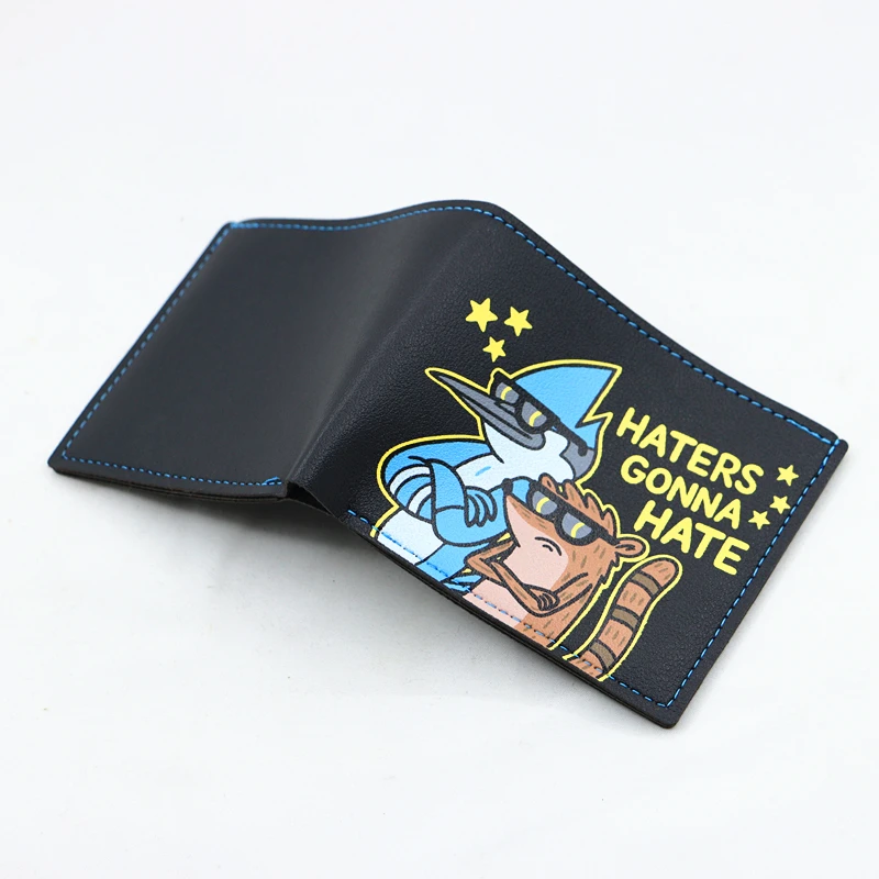 محفظة ثنائية الطي بتصميم عتيق "الآثار سيكره" - محفظة من البولي يوريثان الكرتونية للجنسين #4