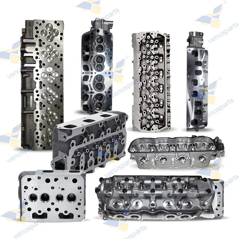 Engine Cylinder Head For Hyundai Kia Mitsubishi Perkins Carter Kubota Yanmar Toyota Isuzu Nissan Komatsu Complete Cylinder Head