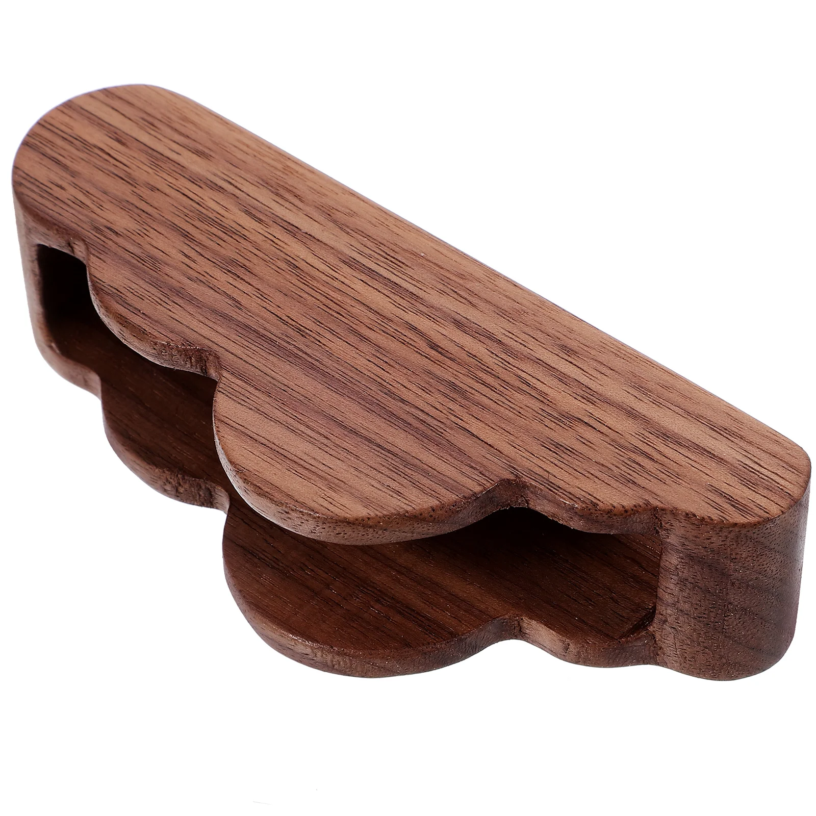 Облачный держатель для визитных карточек, подвесной дисплей для стола, деревянный органайзер для карточек