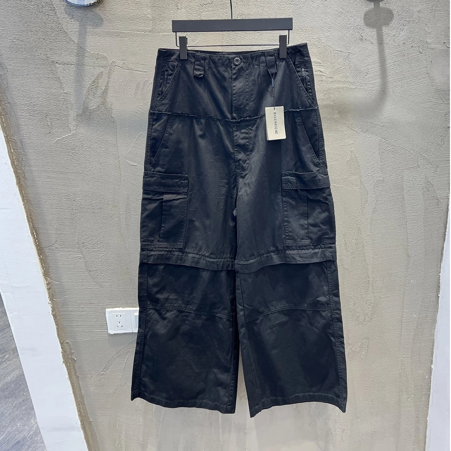 

Мужские повседневные брюки BCLENEICAC прямого кроя, свободные, с двумя вариантами ношения, с декоративными карманами, в парижском стиле, удобные