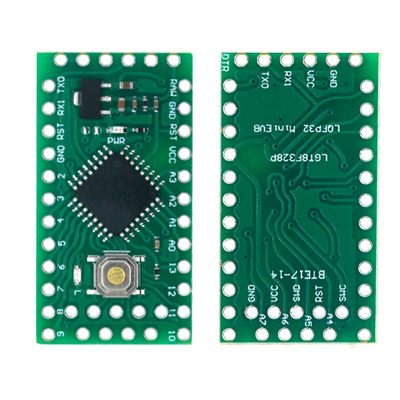 LGT8F328P LQFP32 MiniEVB 3.3V / 5V Replaces Pro Mini ATMEGA328P Fully Compatible For Arduino USE HT42B534-1 Driver