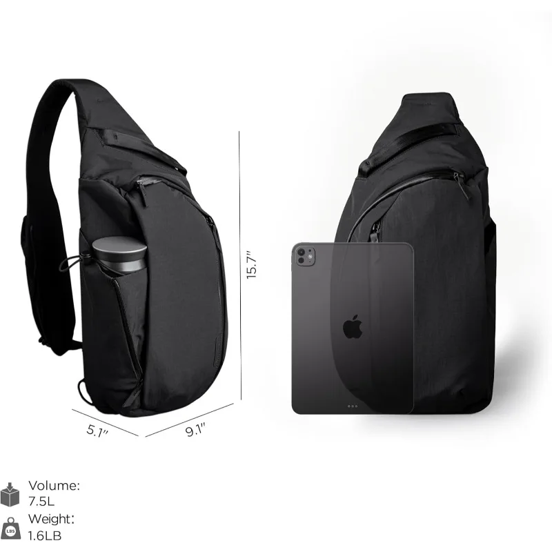 2026 NEW Outdoor Travel Men's Chest Bag Multi-Functional Waterproof Men's Shoulder Bags Crossbody bags Suitable For 11“Tablet 가방