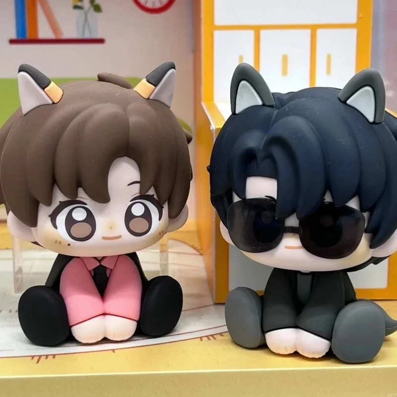 Genuine Minidoll Time Raiders Bronze Cute Series Blind Box Sitting Doll Sitting Soft Glue Ornaments Anime Dolls Holiday Toy Gift