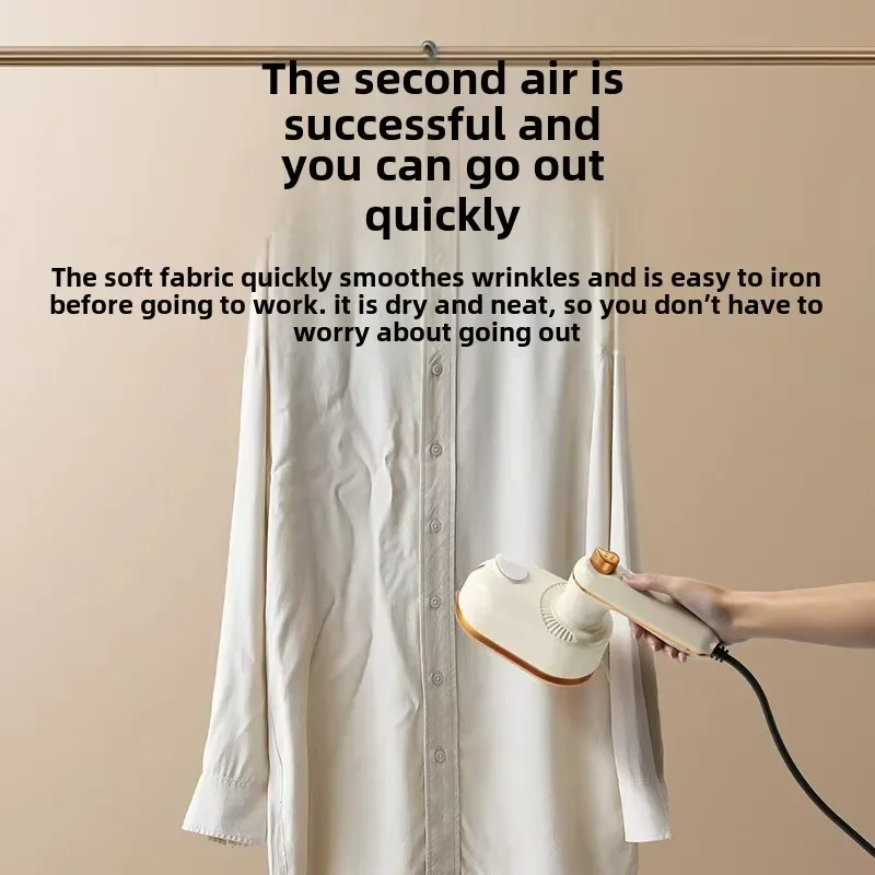 Plancha de vapor portátil, máquina de planchar de mano, plancha para ropa del hogar, planchado plano y colgante, Mini plancha eléctrica giratoria 2 en 1
