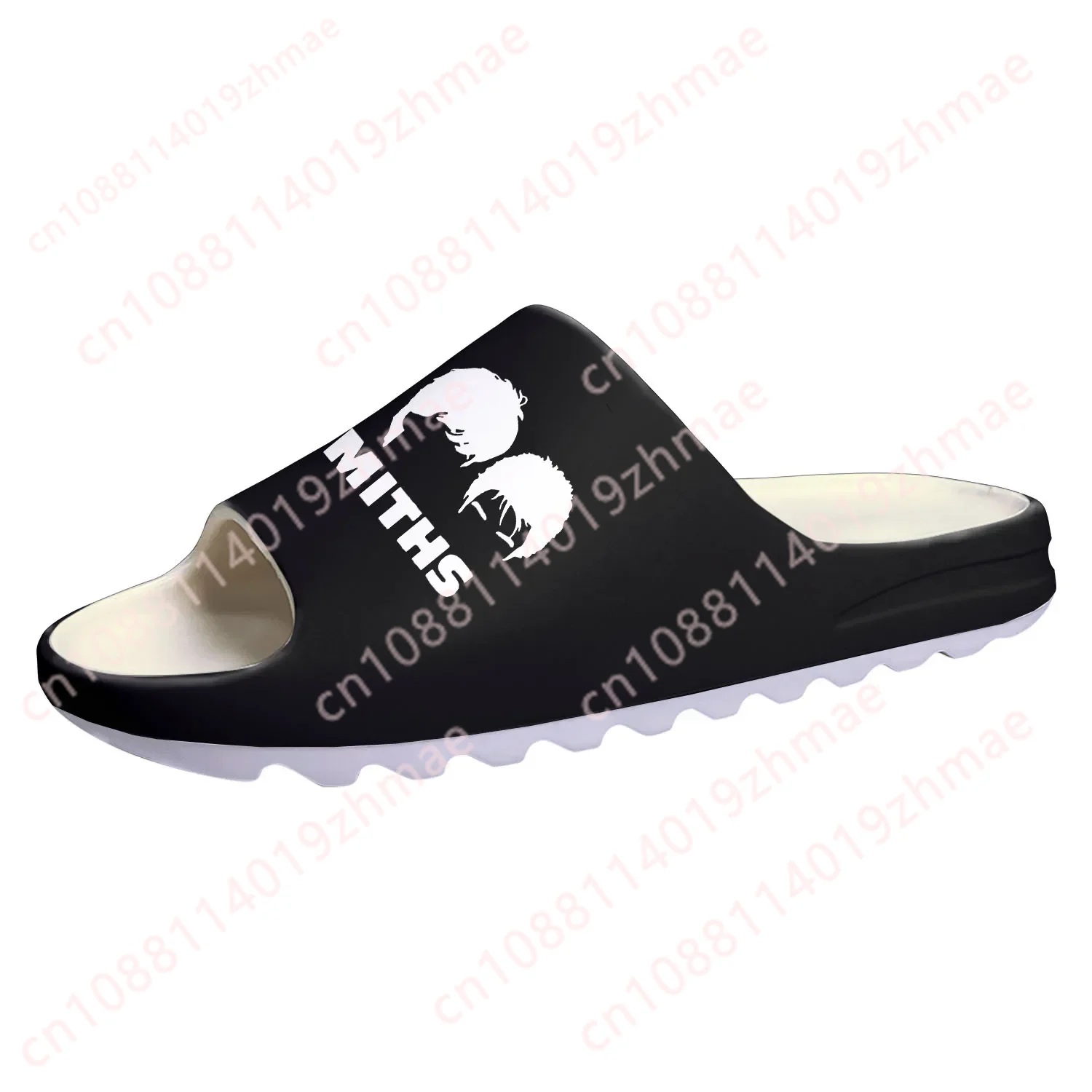 The Smiths Rock Band Soft Sole Sllipers Home Clogs Step on Water Shoes Mens Womens Teenager Morrissey Customize on Shit Sandals