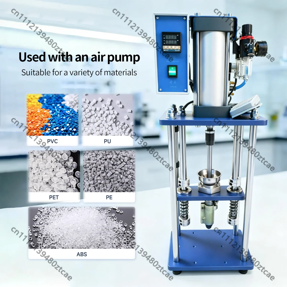 20g Desktop Vertical Injection Molding Machine, 110V/220V, Mini Plastic Injector for Lab Prototyping USB Plug ABS PVC PP PC PET