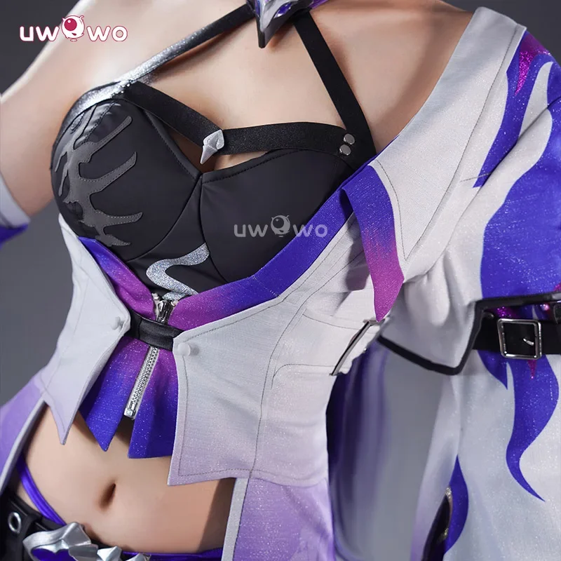 SN55UWOWO Honkai Star Rail Acheron أزياء تنكرية سلسلة Collab: Acheron أزياء الهالوين التأثيرية $5Q@1