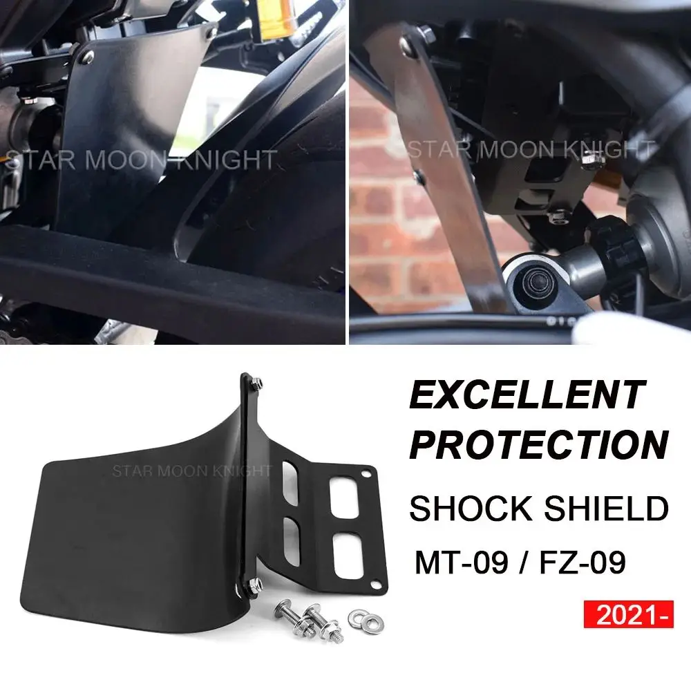 

Motorcycle Accessories Shock Shield For Yamaha MT09 mt 09 MT-09 SP 2021 2022 -Shockproof Cover Fender Mudguard Rear Tire Hugger