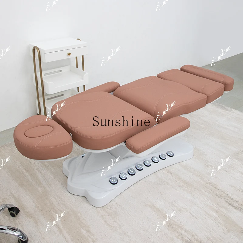 Medical aesthetic plastic surgery electric injection bed lifting tattoo eyelash massage cosmetic dental chair    TF