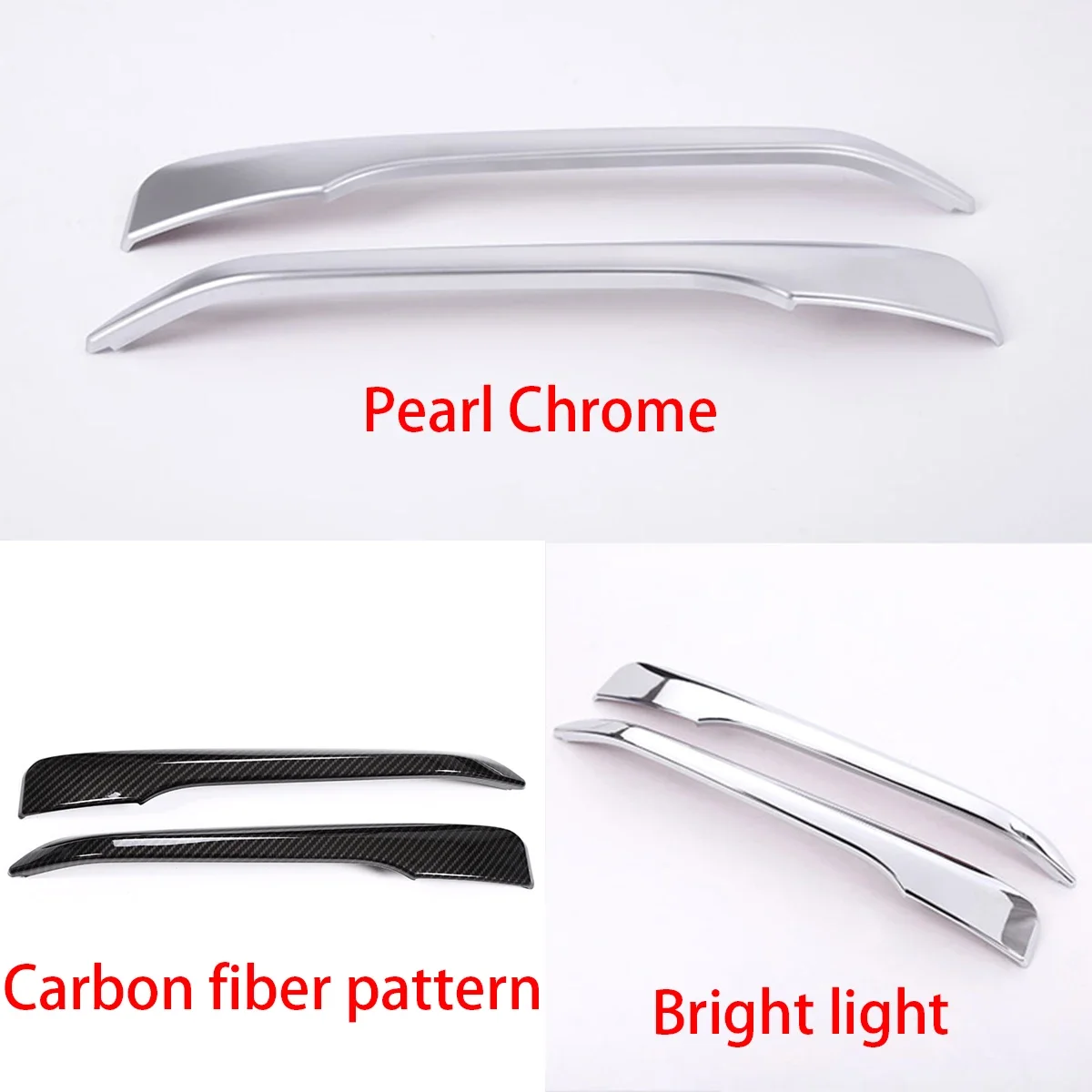 For 2016-2019 BMW X1 F48 ABS front fog lamp trim strip decoration car exterior decoration accessories