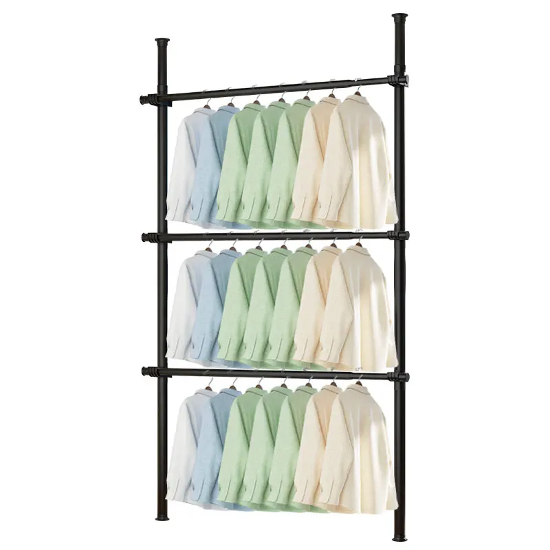 

Bedroom Adjustable Hanger Corner Metal Hanger Removable Hanging Bedroom Hanger