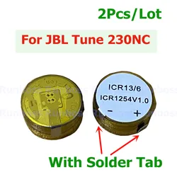 2Pcs/Lot CP1254 3.7v 70mAh Bluetooth Headset Battery For JBL Tune 230NC 230 NC TWS Earbuds T230NC