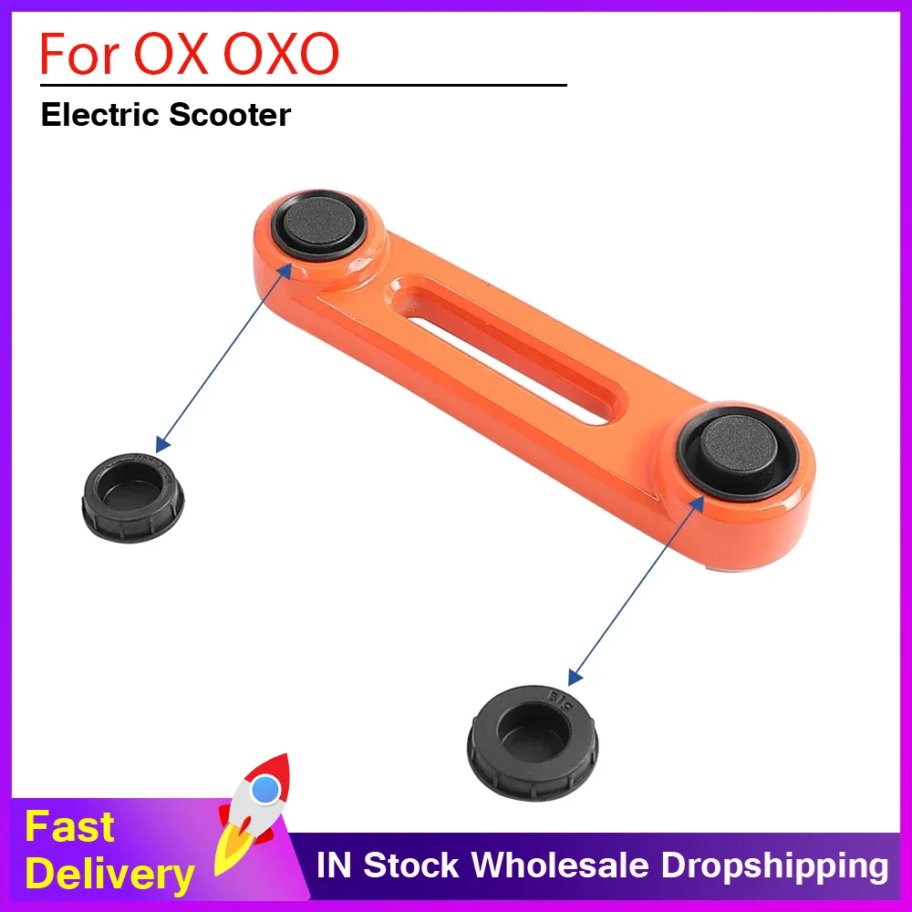 Capa Protetora do Braço Dianteiro para E-Scooter, Capa de Vedação do Braço Oscilante Aprimorada para Patinete Elétrico INOKIM OX OXO, Peças e Acessórios de Proteção