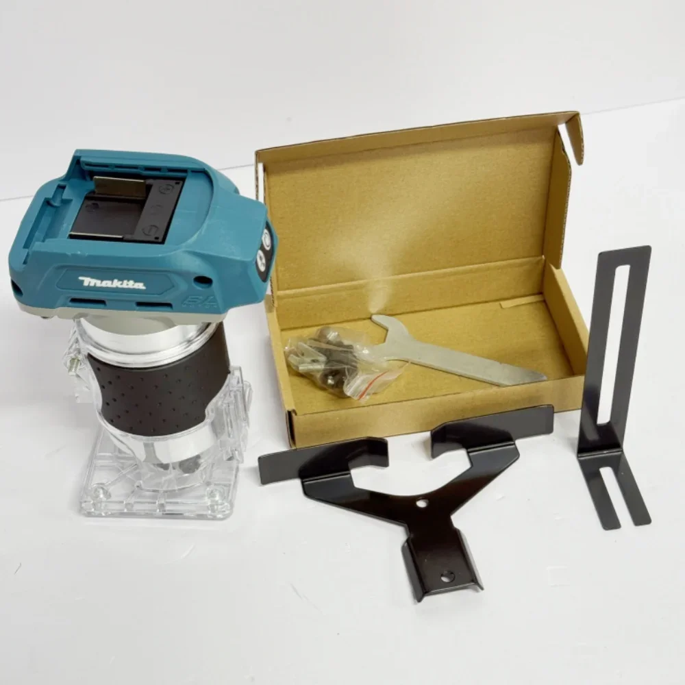 Makita tondeuse sans fil DRT50 Machine de découpage Rechargeable outil de rainurage sans brosse fraisage Machine de gravure sur bois