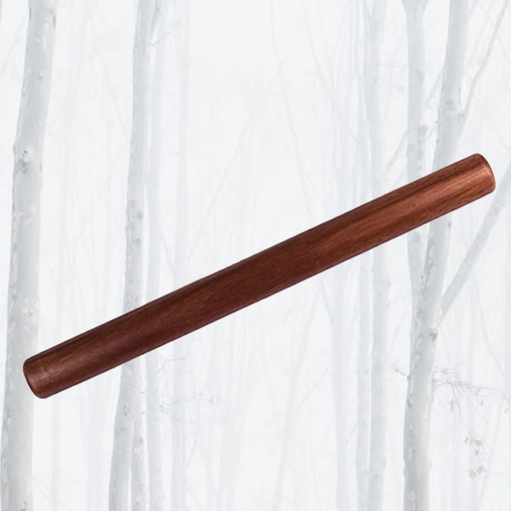 

1PC Wooden Rolling Pin Non Stick Sturdy Handles Solid Wood Ideal for Baking Fondant Cakes Sugar Paste