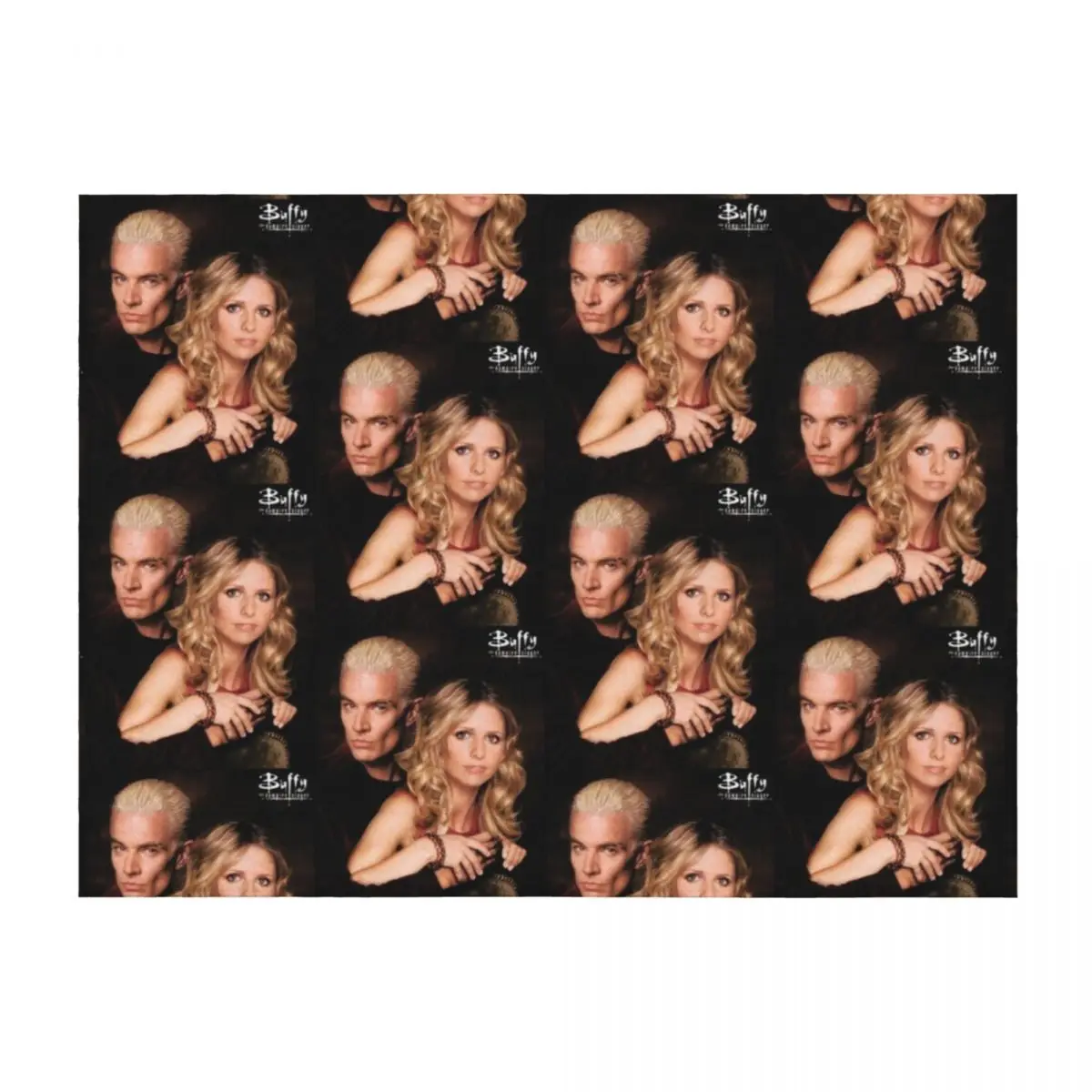 

SPIKE - BUFFY Throw Blanket blankets and throws Tourist Hair Blankets