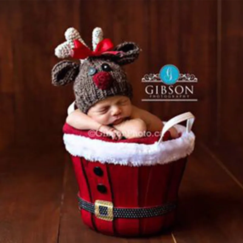 Newborn Photography Baby Photo Props Cartoon Fox Newborn Photography Accessories Halloween Costumes Newborn Photography Props