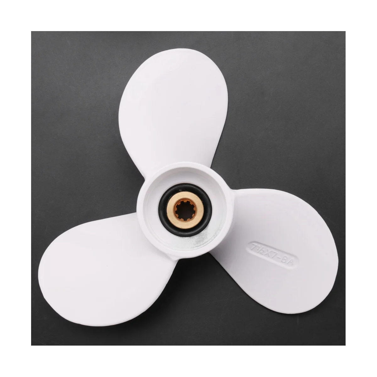 

3X 7 1/2X7 for 4Hp 5Hp 6Hp for Yamaha 9 Tooth Spine Aluminium Propellers Outboard Boat Motors Marine Propeller