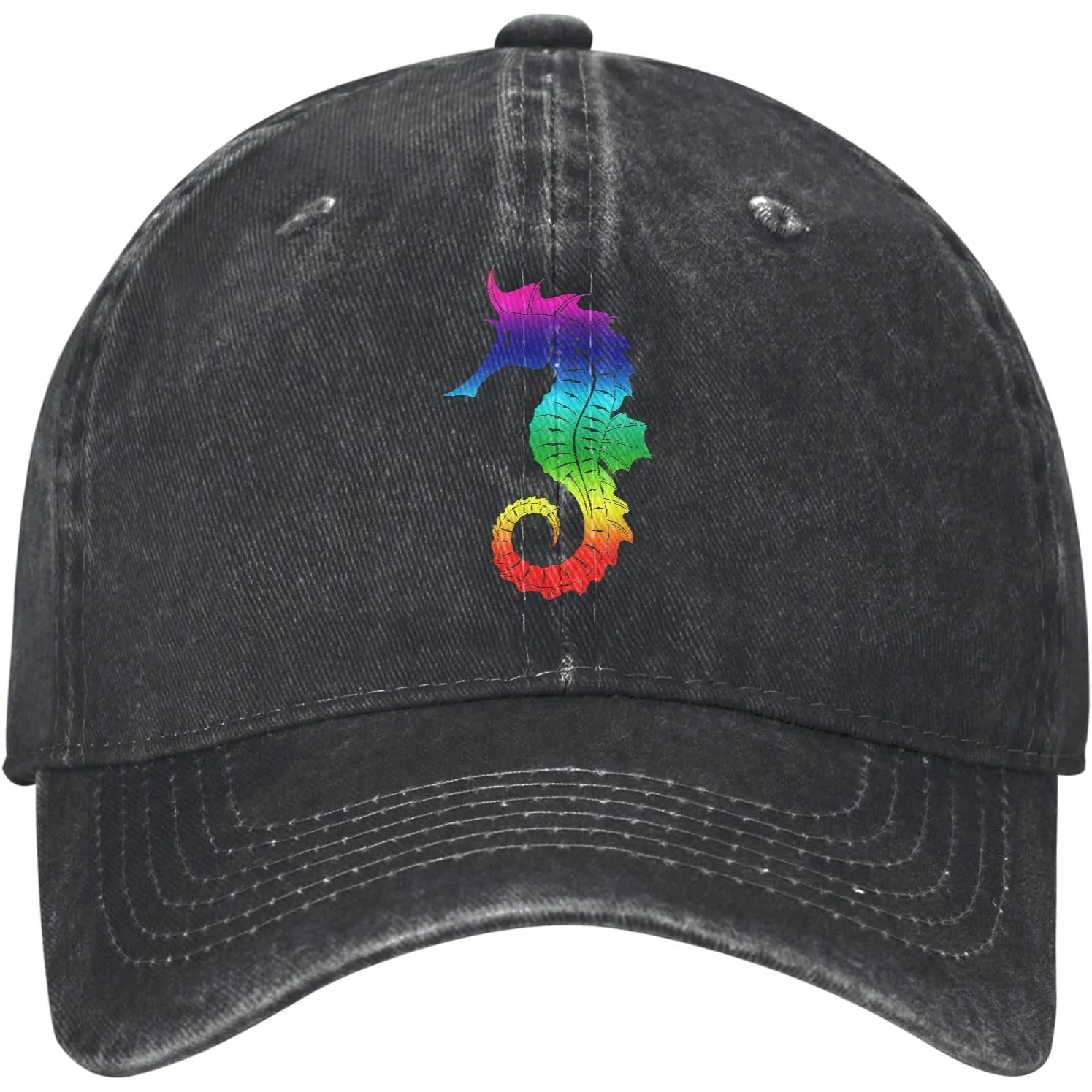 Printed Trucker Hat,Coffee is My Valentine,Vintage Denim Dad Hat Comfortable Fit Daily Wear