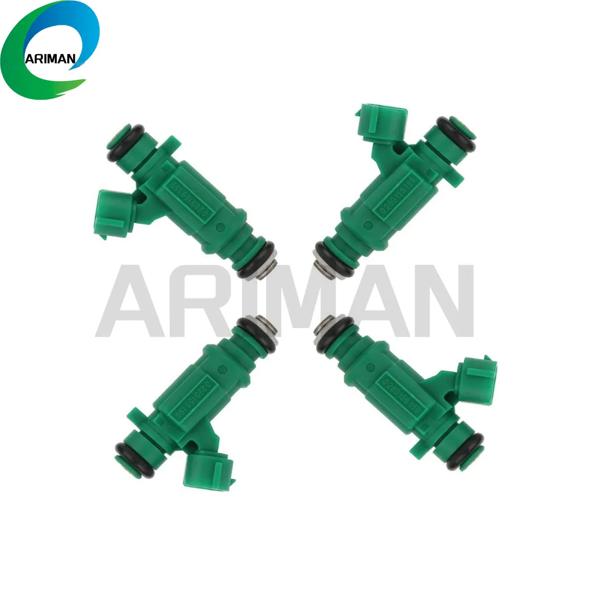 4 unids/lote inyector de combustible apto para Sentra 4 puertas Sedan Nissan Sentra Sunshine B15 QG18 1.8L 0280156159 16600-4Z800