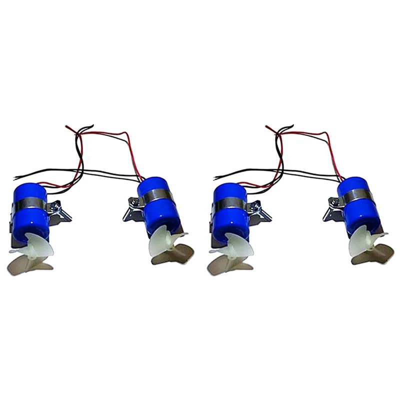 

DELAM-2 Pair RC Jet Boat Underwater Motor Thruster 7.4V 16800RPM CW CCW 3-Blades Propeller For DIY Micro-ROV Robot RC Bait