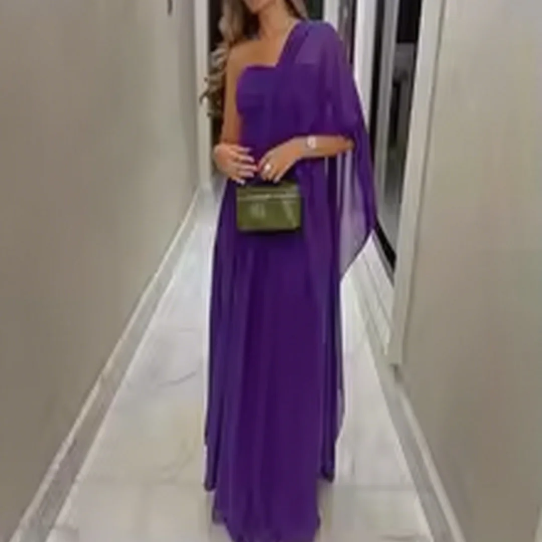 

Customized A-line strapless shawl-layered layered evening dress formal evening dresses birthday party prom gowns for women