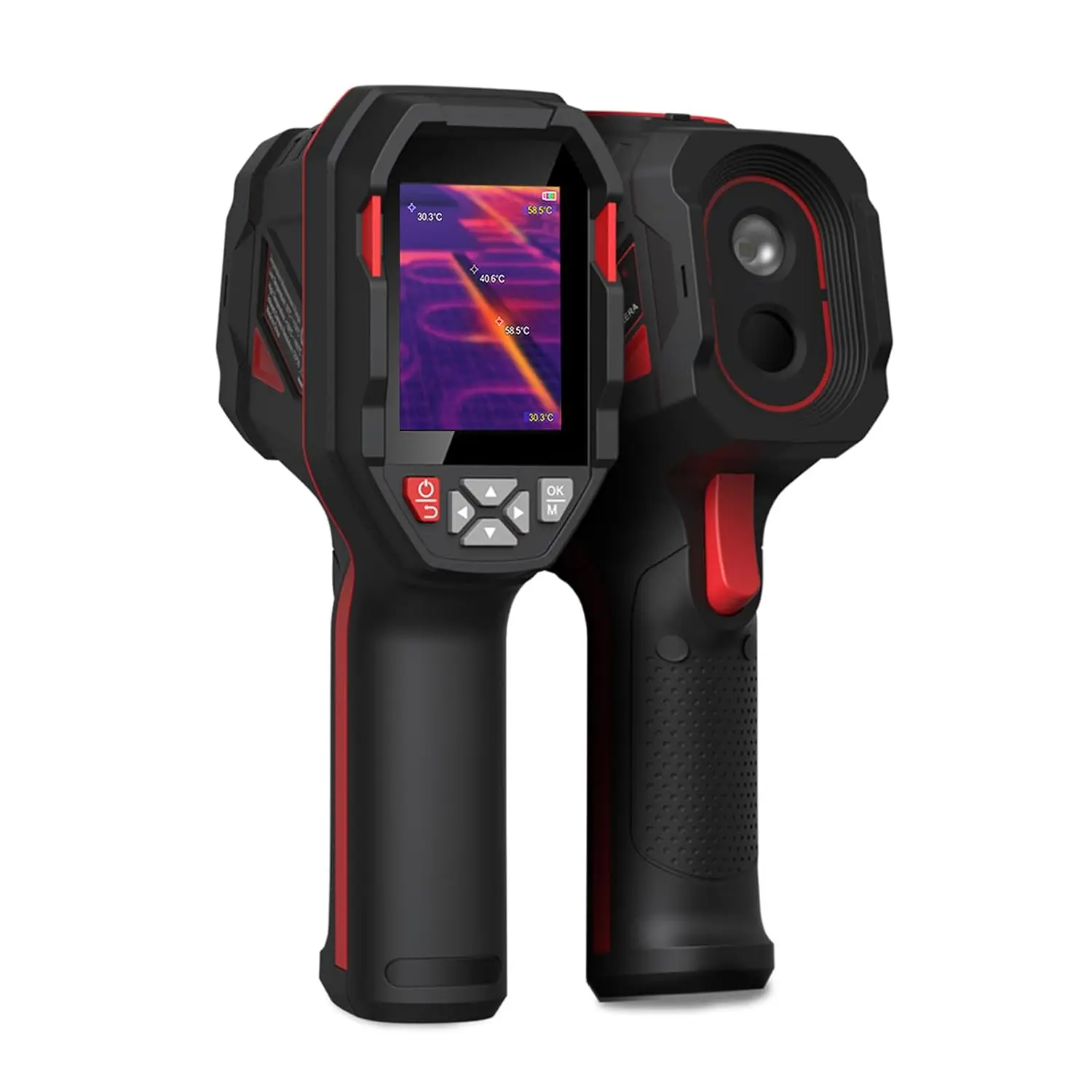 HT821A Thermal Imager, 240x240 Infrared Resolution, Handheld Thermal Camera, -4℉ to 1022℉, Temperature Alarm