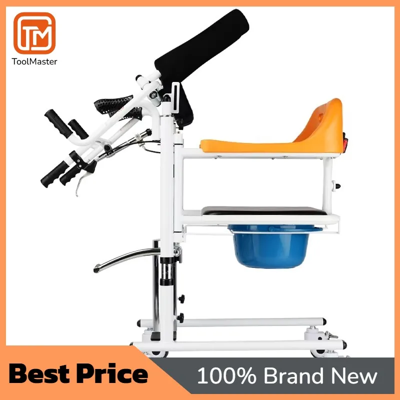

【Hot Sale】Hydraulic Imove Patient Transfer Chair With Commode Lifting Chair For Elderly Moving Bathroom Safety Equipment