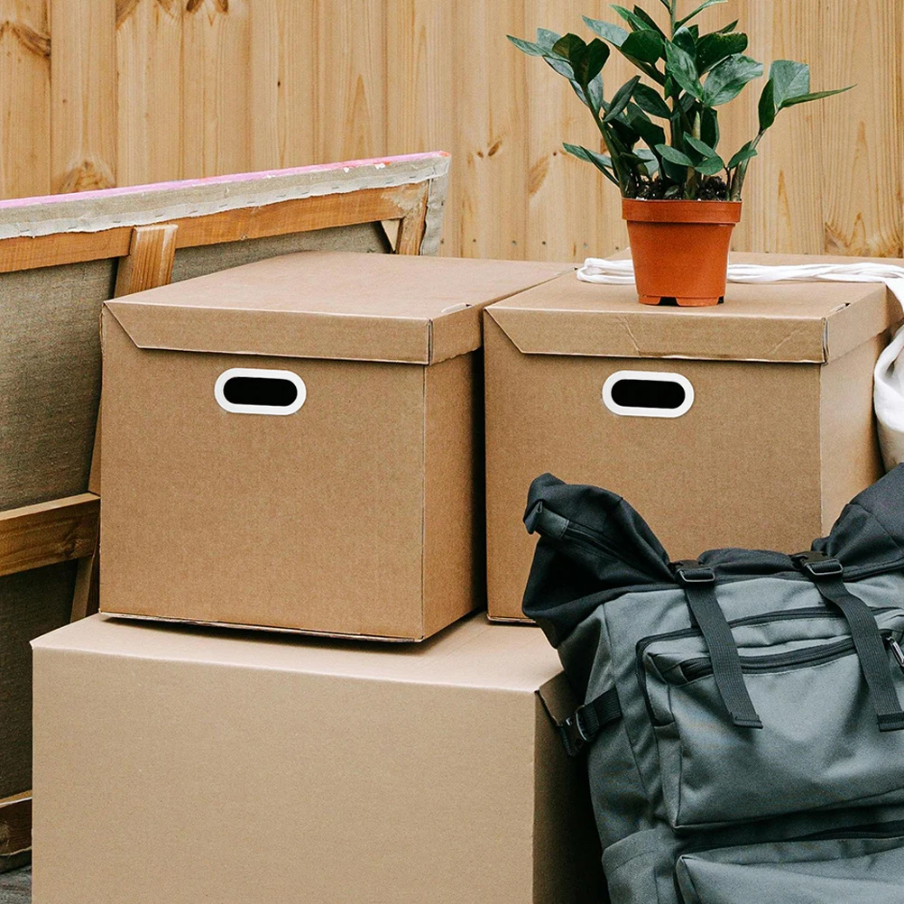 

Multi Purpose Heavy Duty Handle Holder Carrier Carton Buckle Boxes for Moving Transparent